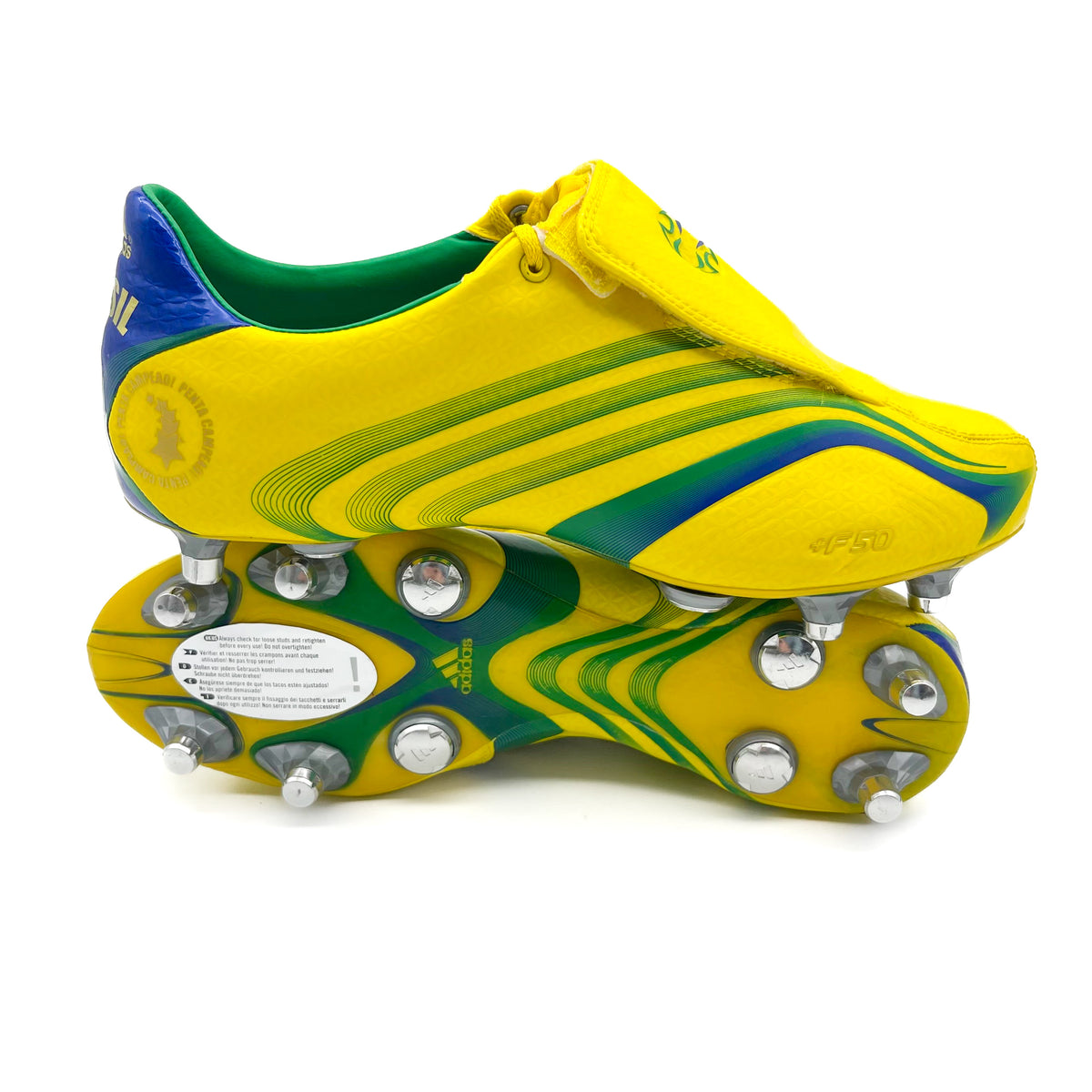 Adidas F50 Tunit Brazil SG Boots Plug