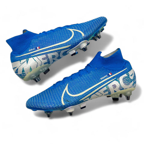 Kylian Mbappé Match Worn Nike Mercurial Superfly 7 SG