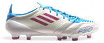 adidas F50 adiZero II Leather FG "White/Pink/Blue"