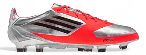 adidas F50 adiZero Micoach FG "Silver/Infrared"