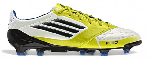 adidas F50 adiZero Micoach Leather FG "White/Slime"