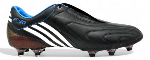 adidas F50i Tunit Leather SG "Black/Blue"