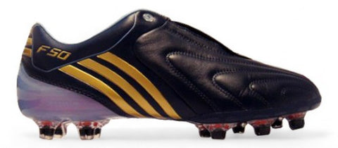 adidas F50i Tunit Leather SG "Black/Gold"