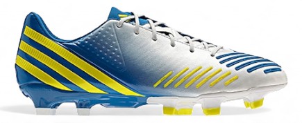 adidas Predator LZ FG "White/Blue/Yellow"