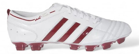 adidas adiPURE II FG "White/Maroon"