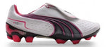 Puma v1.11 FG "White/Black/Pink"