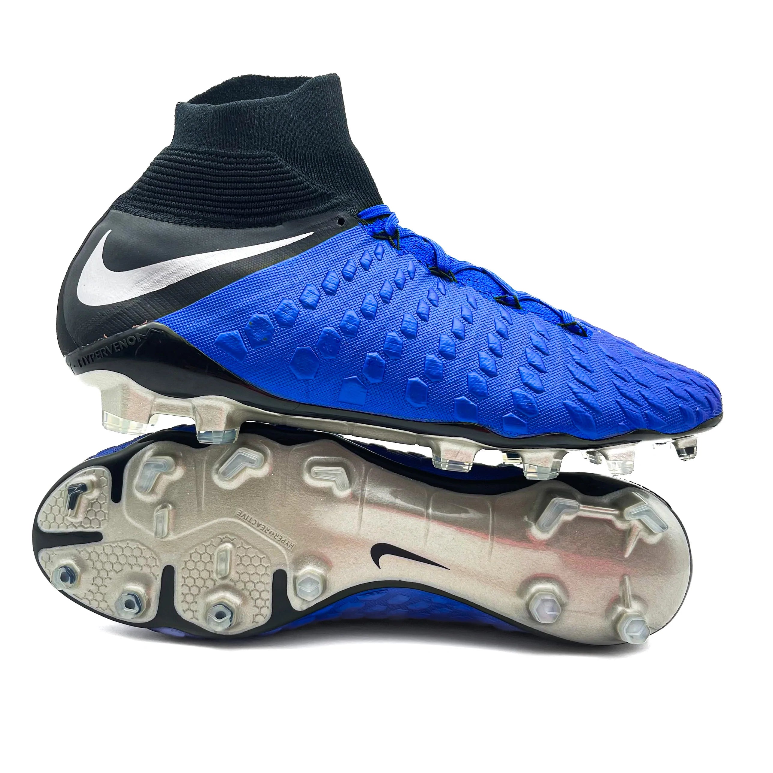 Nike hypervenom 3 elite blue best sale