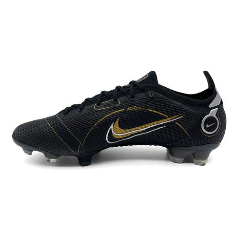 Nike Mercurial Vapor 14 Elite FG Soccer Cleats Black Gold DJ2837-007 Size  9.5